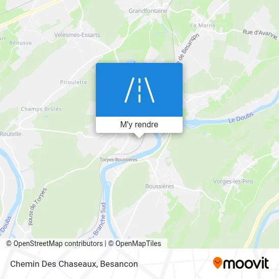 Chemin Des Chaseaux plan
