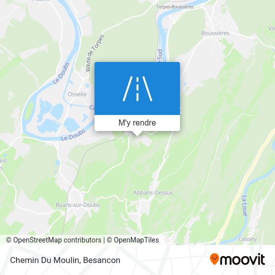 Chemin Du Moulin plan