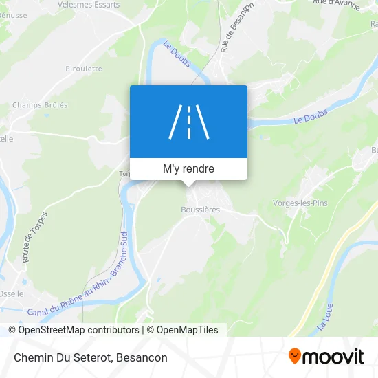 Chemin Du Seterot plan