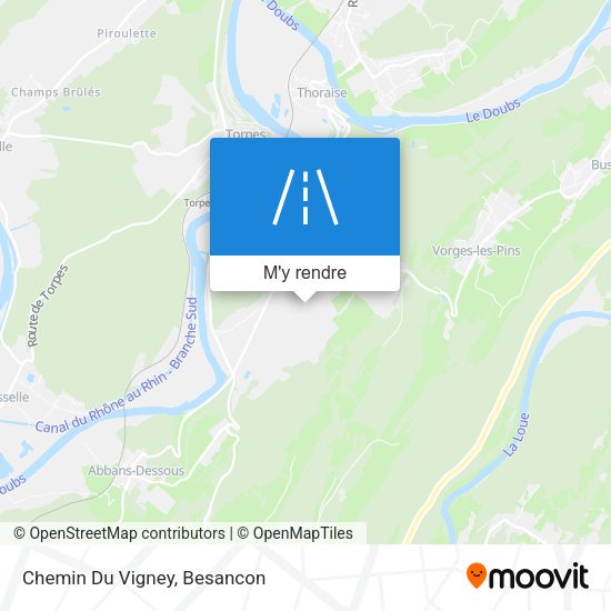 Chemin Du Vigney plan