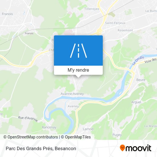 Parc Des Grands Prés plan