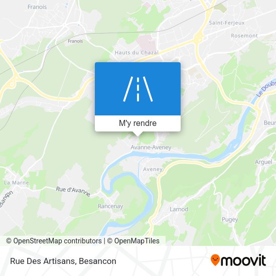 Rue Des Artisans plan