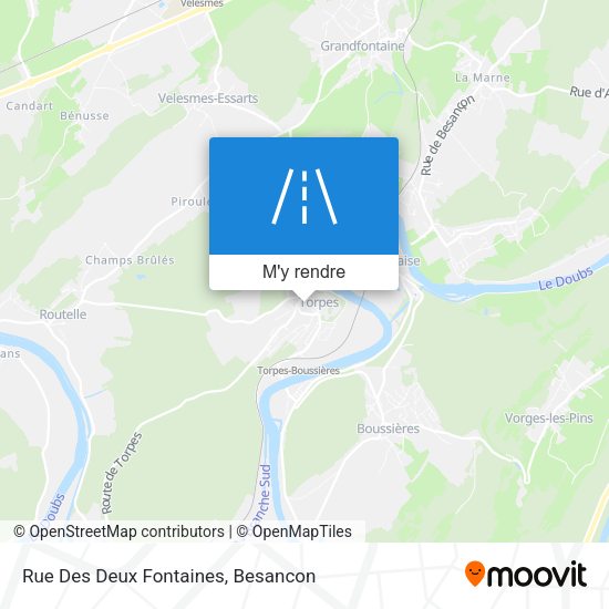 Rue Des Deux Fontaines plan