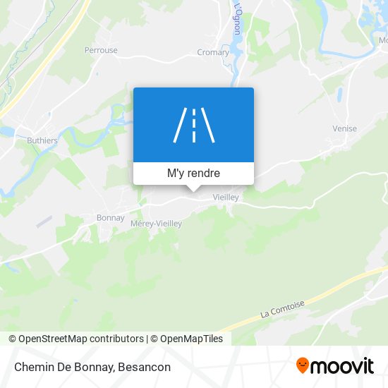 Chemin De Bonnay plan