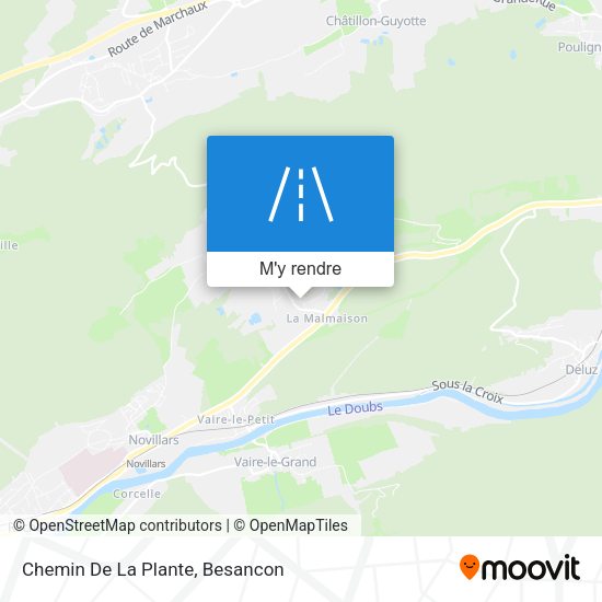 Chemin De La Plante plan