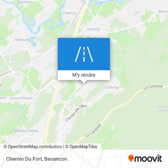 Chemin Du Fort plan