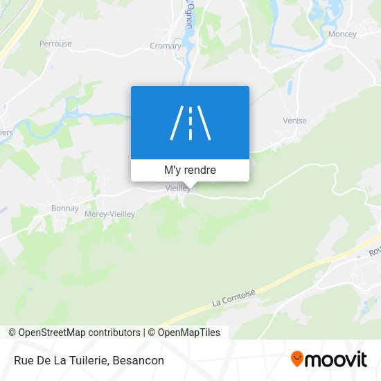 Rue De La Tuilerie plan