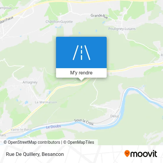 Rue De Quillery plan