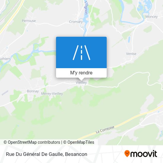 Rue Du Général De Gaulle plan