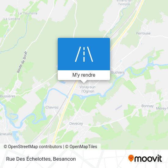 Rue Des Échelottes plan