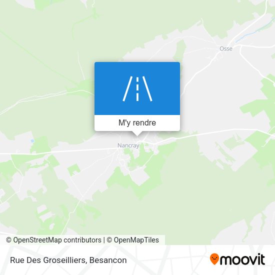 Rue Des Groseilliers plan