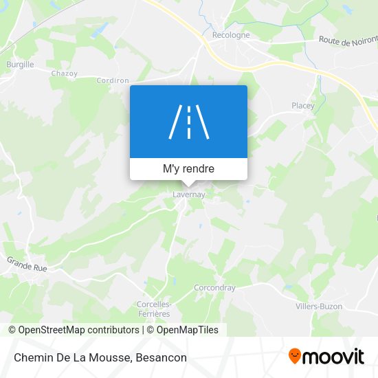 Chemin De La Mousse plan