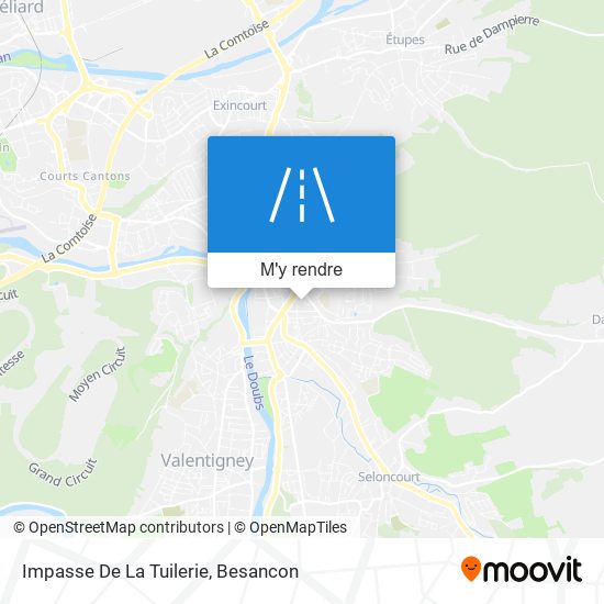 Impasse De La Tuilerie plan
