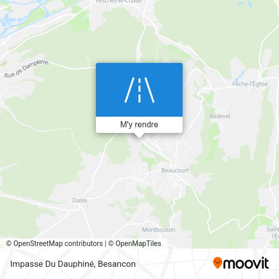 Impasse Du Dauphiné plan