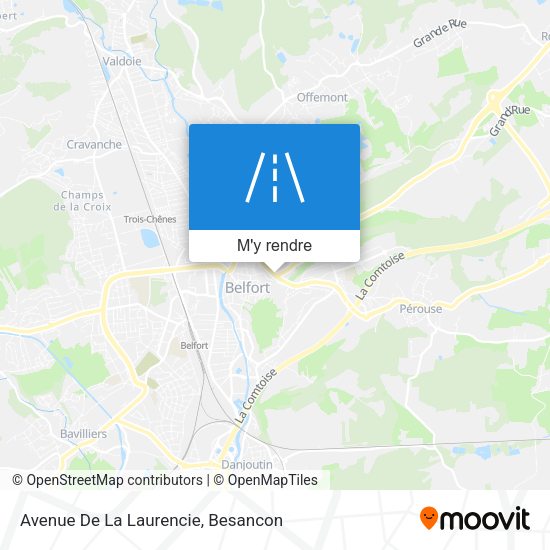 Avenue De La Laurencie plan