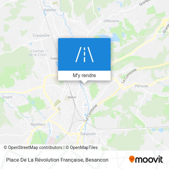 Place De La Révolution Française plan