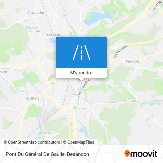 Pont Du Général De Gaulle plan