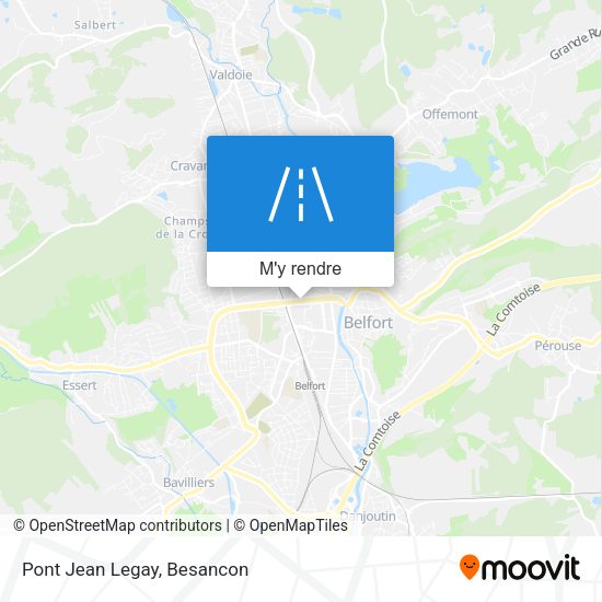 Pont Jean Legay plan