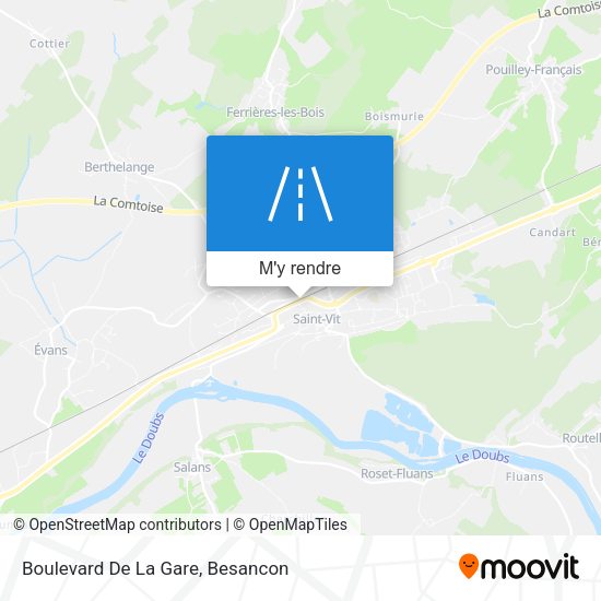 Boulevard De La Gare plan