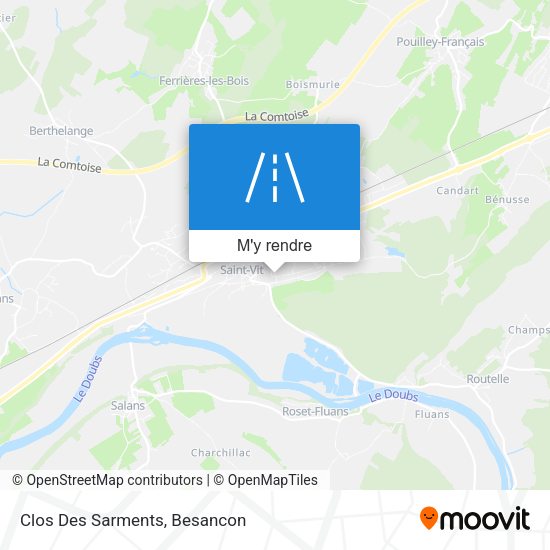 Clos Des Sarments plan