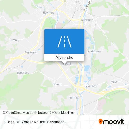 Place Du Verger Roulot plan