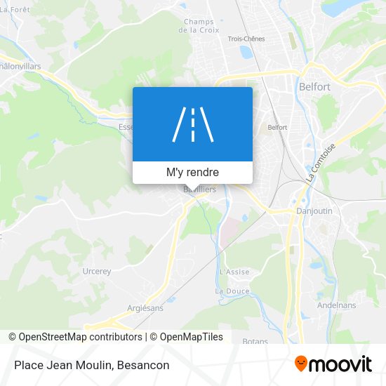 Place Jean Moulin plan