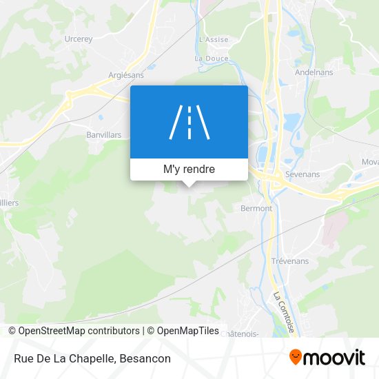 Rue De La Chapelle plan