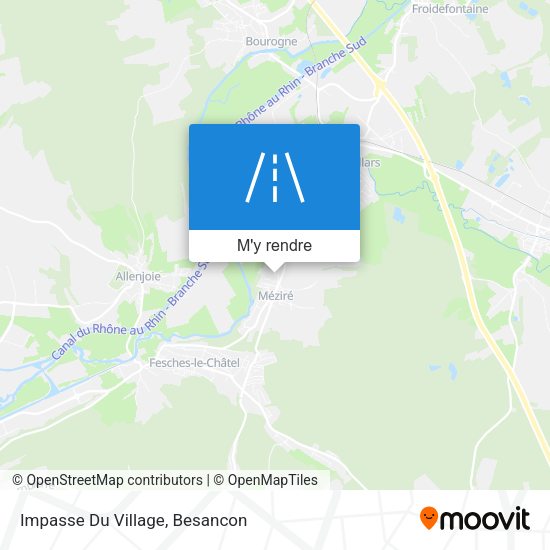 Impasse Du Village plan