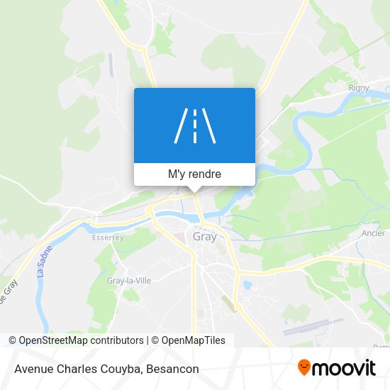 Avenue Charles Couyba plan
