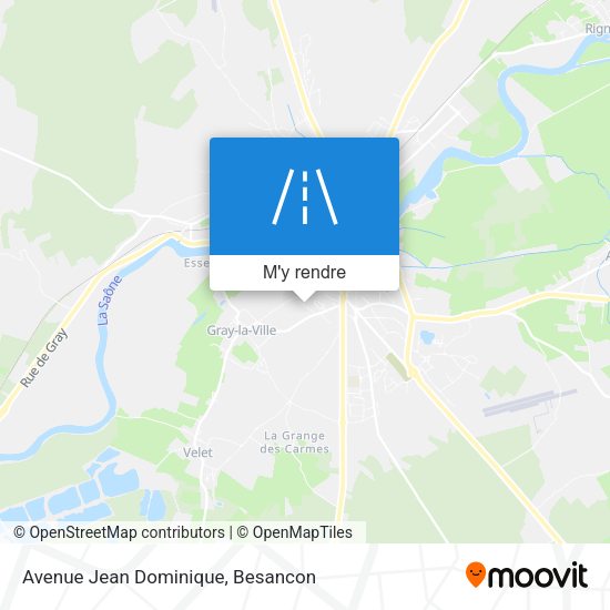 Avenue Jean Dominique plan