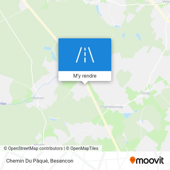 Chemin Du Pâqué plan