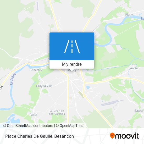 Place Charles De Gaulle plan