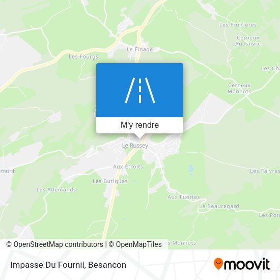 Impasse Du Fournil plan