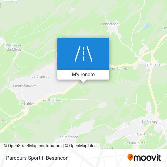 Parcours Sportif plan