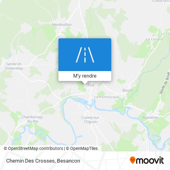 Chemin Des Crosses plan