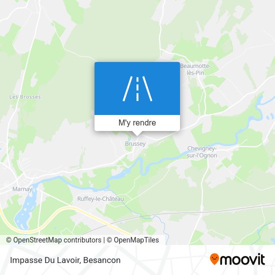 Impasse Du Lavoir plan