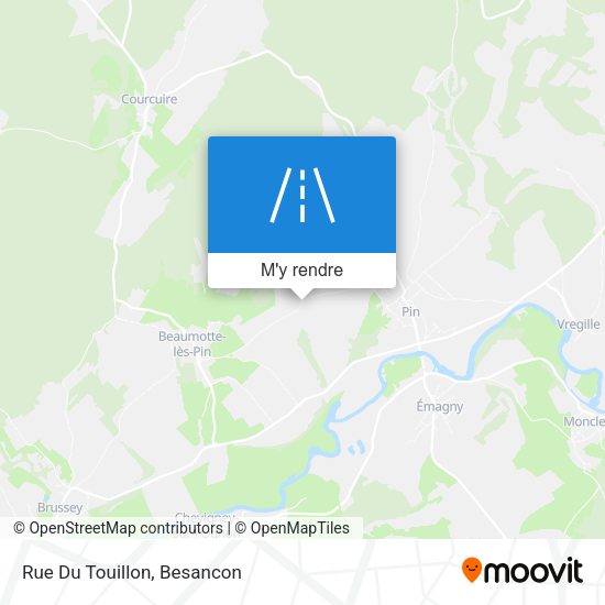 Rue Du Touillon plan