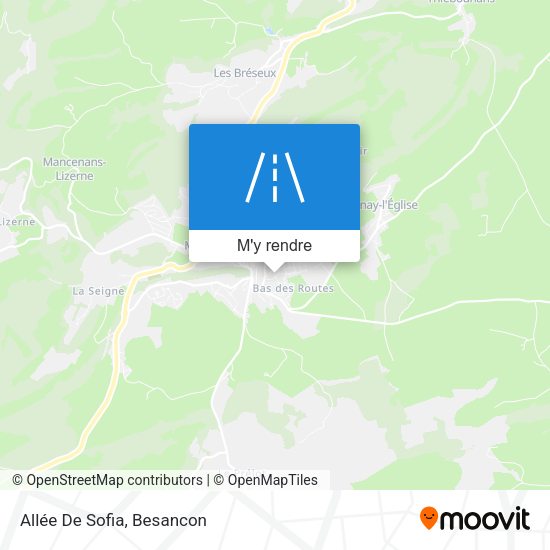 Allée De Sofia plan