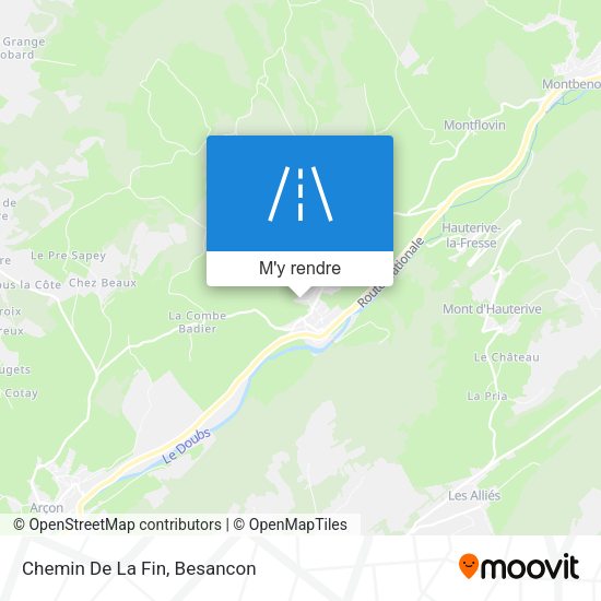 Chemin De La Fin plan
