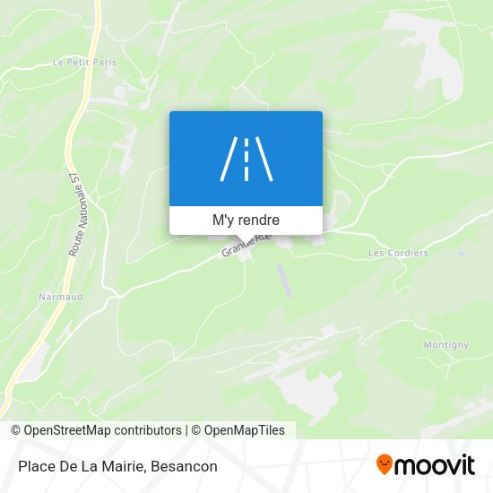 Place De La Mairie plan