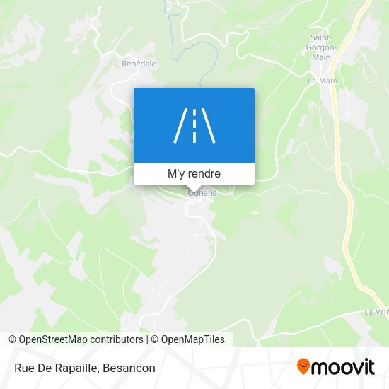 Rue De Rapaille plan