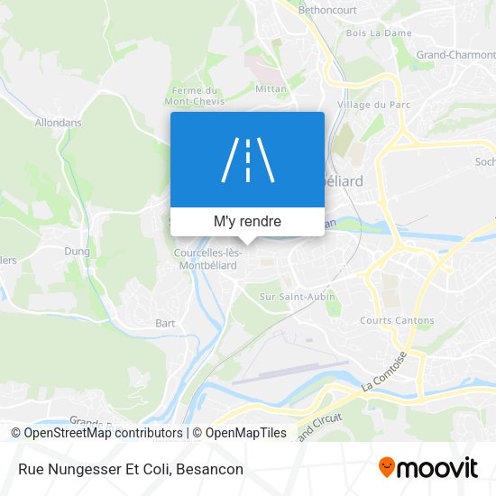 Rue Nungesser Et Coli plan