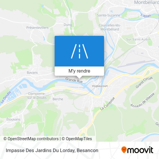 Impasse Des Jardins Du Lorday plan