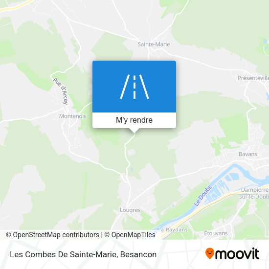 Les Combes De Sainte-Marie plan