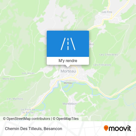 Chemin Des Tilleuls plan