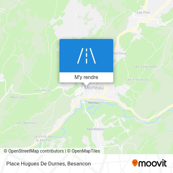 Place Hugues De Durnes plan