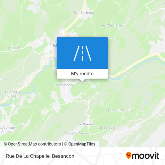 Rue De La Chapelle plan