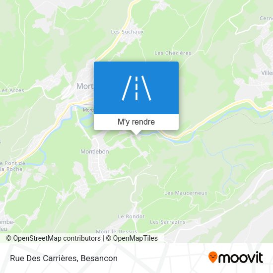 Rue Des Carrières plan