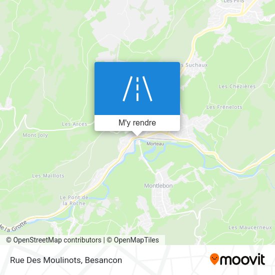 Rue Des Moulinots plan