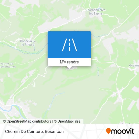 Chemin De Ceinture plan